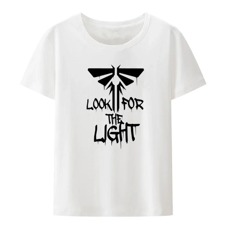 The Last Of Us T Shirt The Last Of Us Fireflies T-Shirt Graphic Fashion Short-Sleeve Male Funny Tshirt