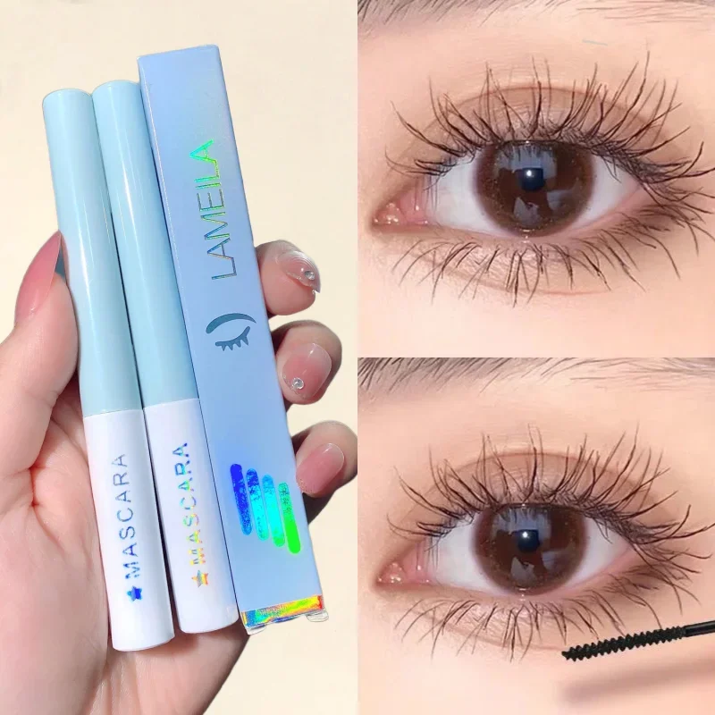 아이라이너 Quick-drying Mascara Ultra-Fine Brush Mascara Mascara Waterproof Matte Slim Eyelash Extension Makeup Tool Beauty Cosmetics