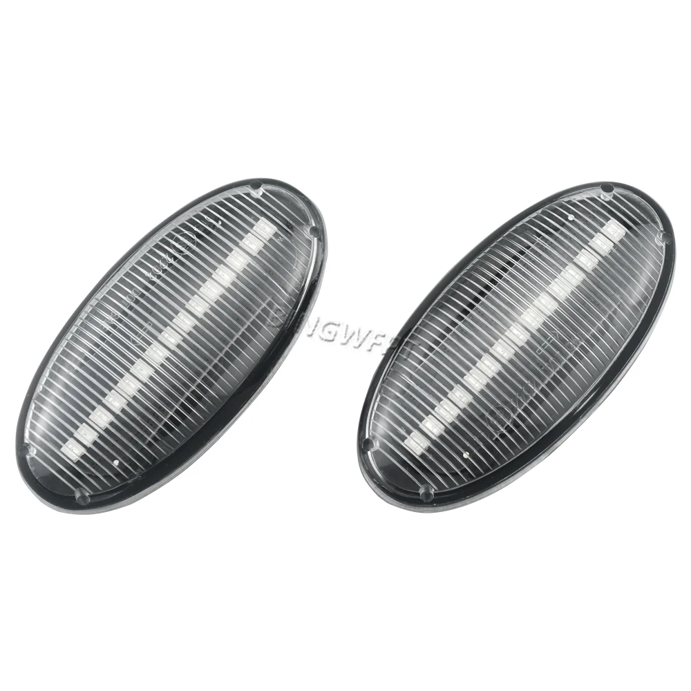 2PC For Mazda 3 (BK) 2003-2009 For Mazda 6 (GG1/GY) 2002-2007 Side Marker Fender Indicator Blinker Led Dynamic Turn Signal Light