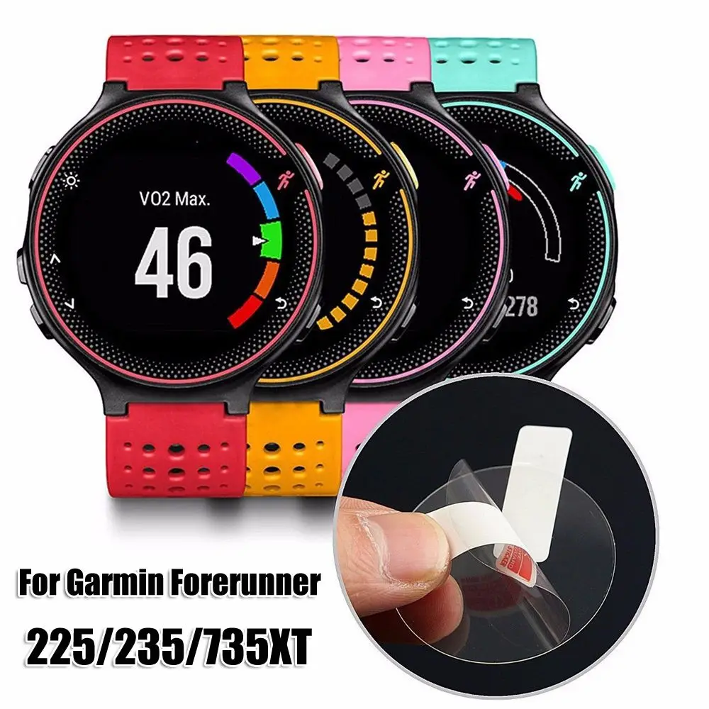 New HD Clear For Garmin Forerunner 235 225 735XT Protective Film Screen Protectors Tempered Glass