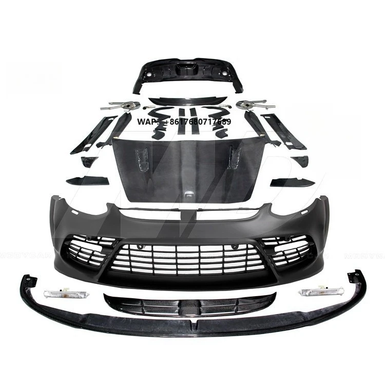 Ma Style Half Carbon Fiber Wide Body Kits for 2014-2015 Panamera 970.2