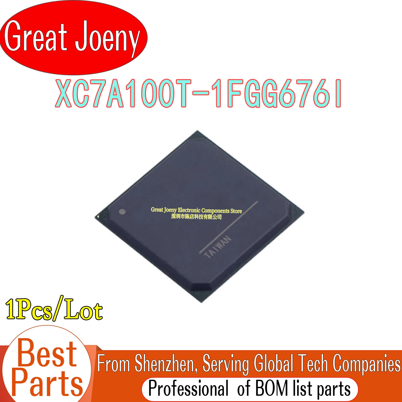 

100% новый оригинальный чипсет XC7A100T-1FGG676I XC7A100T FBGA-676