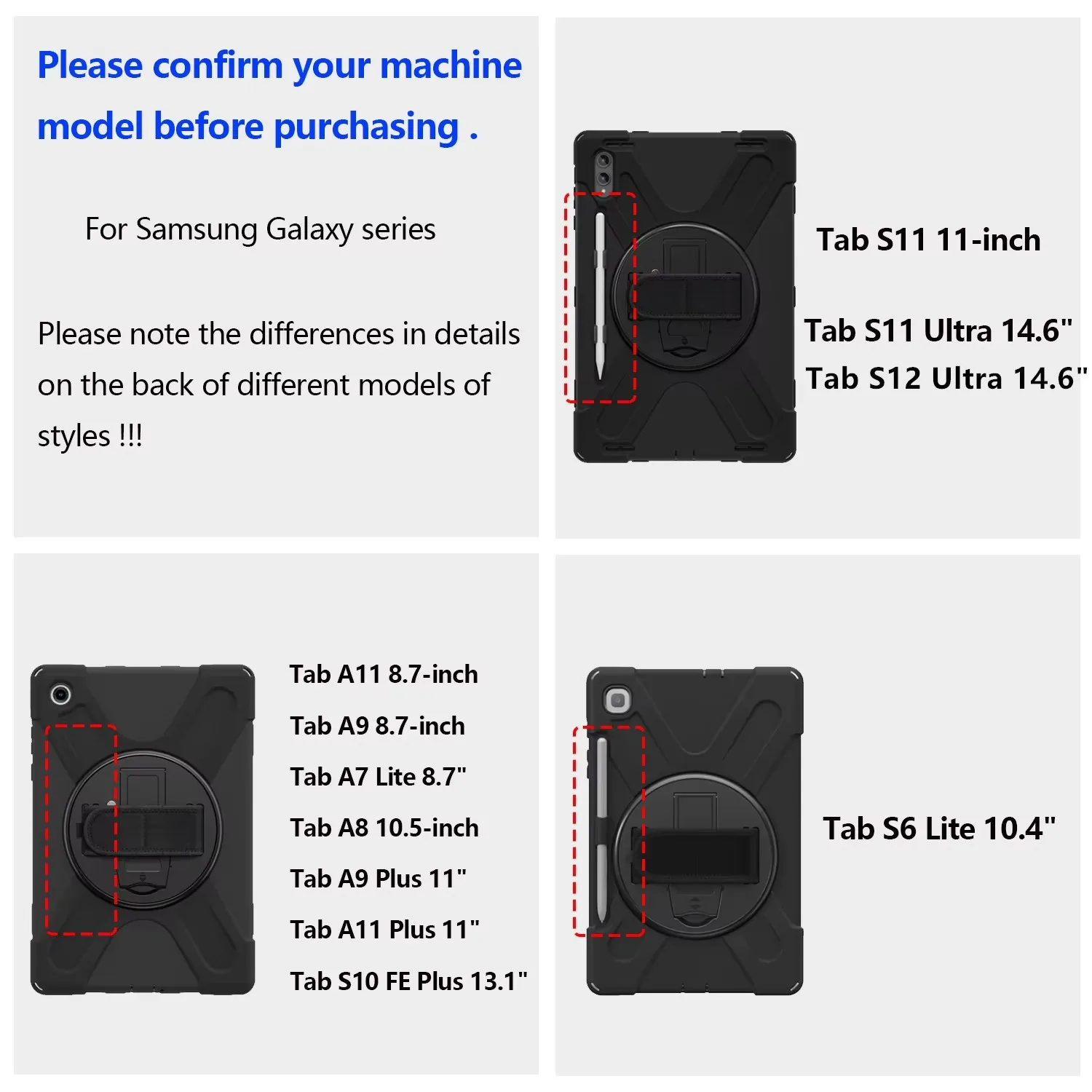 LFOIQN Heavy Duty Case For Samsung Galaxy Tab S12 Ultra 14.6