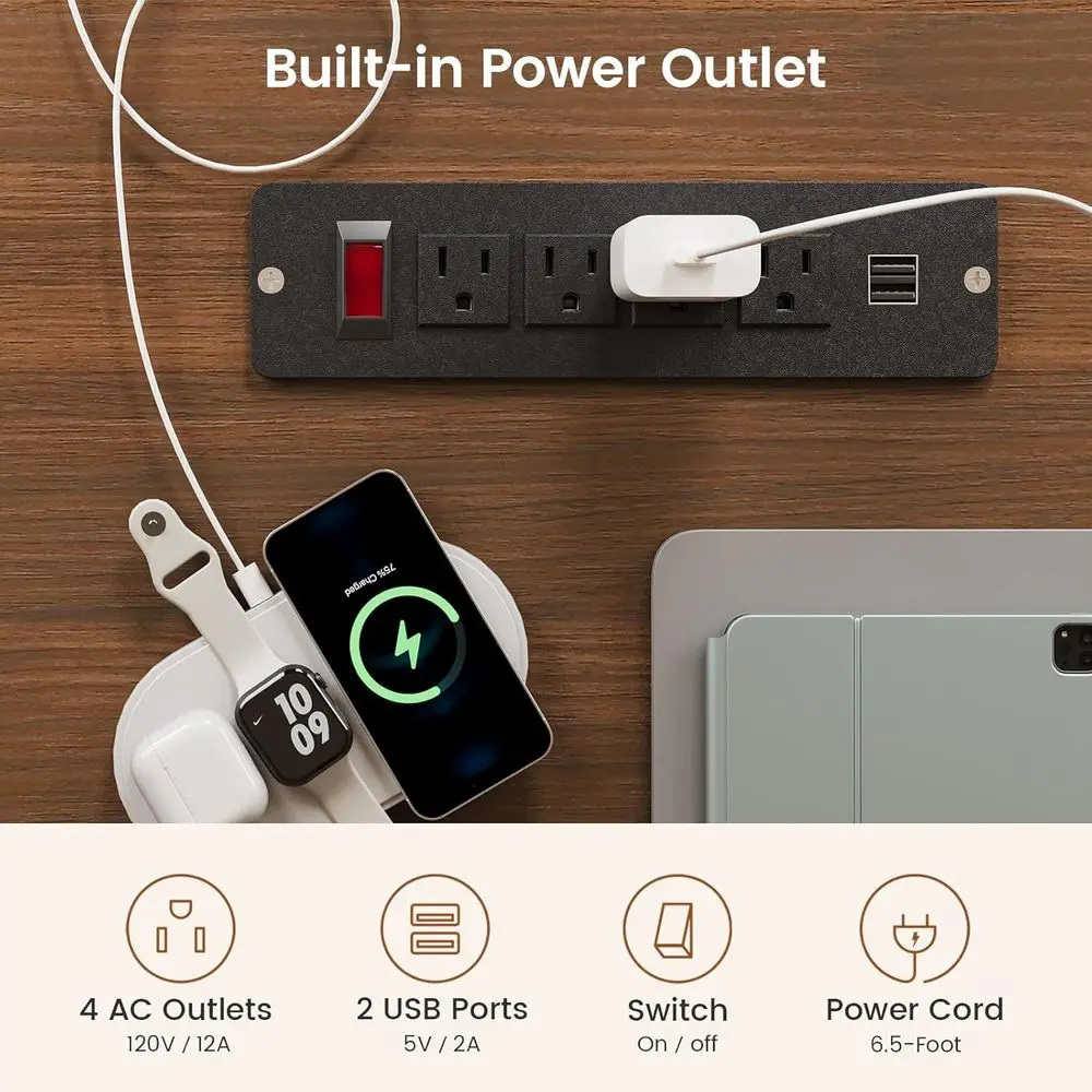 Built in Power Outlet