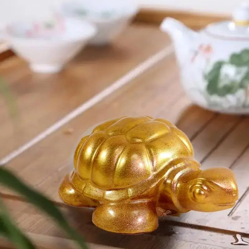 Cute Turtle Shape Silicone Molds Epoxy Resin Mold DIY Candle Molds Table Ornament Making Tool for Making Craft Supplies