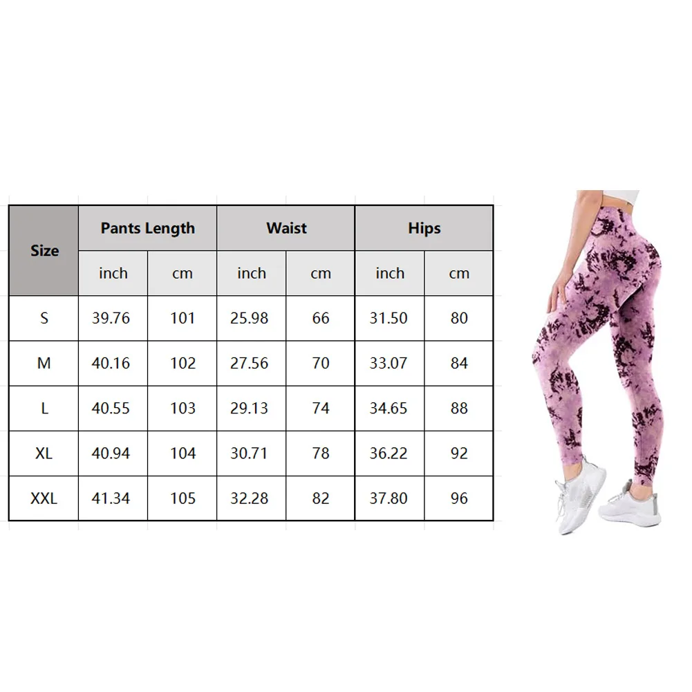 Pantalon Long évasé teint par nouage pour femmes, Leggings de Yoga décontractés taille haute