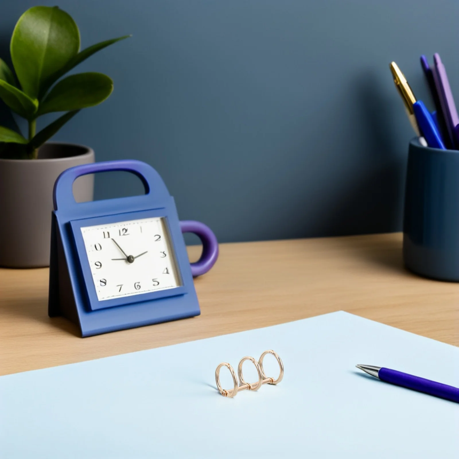 20 قطعة معدنية 3 حلقة فضفاضة ورقة الموثق خواتم 20 مللي متر القطر الداخلي قابلة لإعادة الاستخدام لتقوم بها بنفسك دفتر فلاش بطاقة تنظيم #2