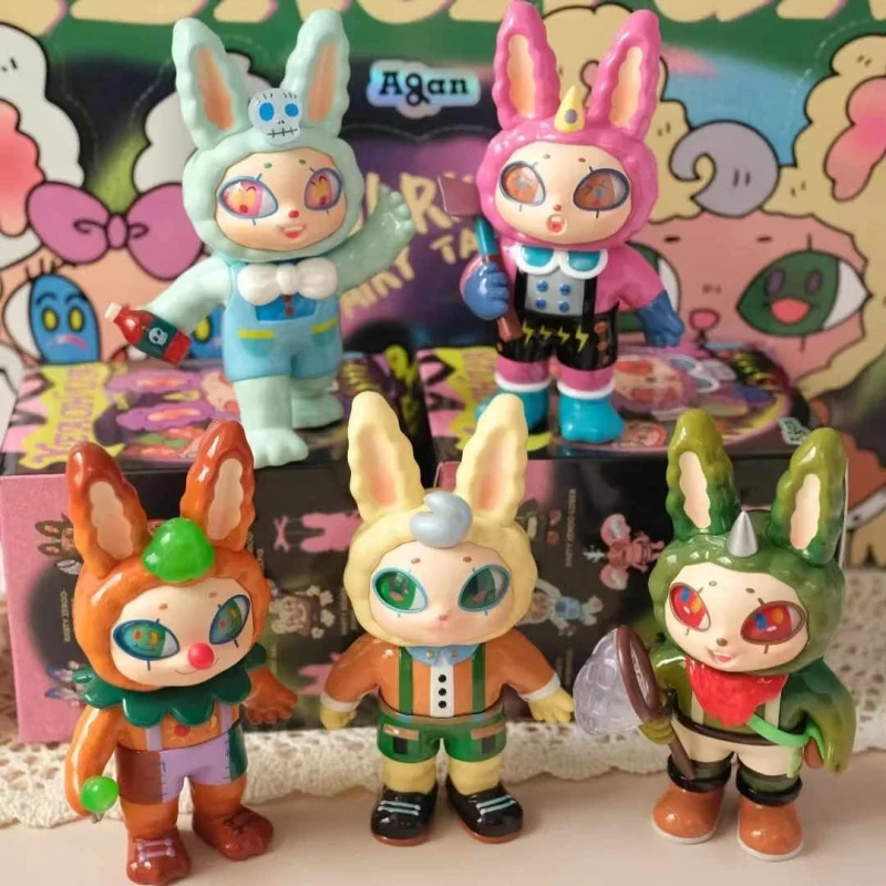 

Значение единорога AGAN-YEAOHUA Dark Fairy Tale Series слепая коробка игрушки милая экшн-фигурка кукла Mystery Box Caixa Caja Kawaii подарок