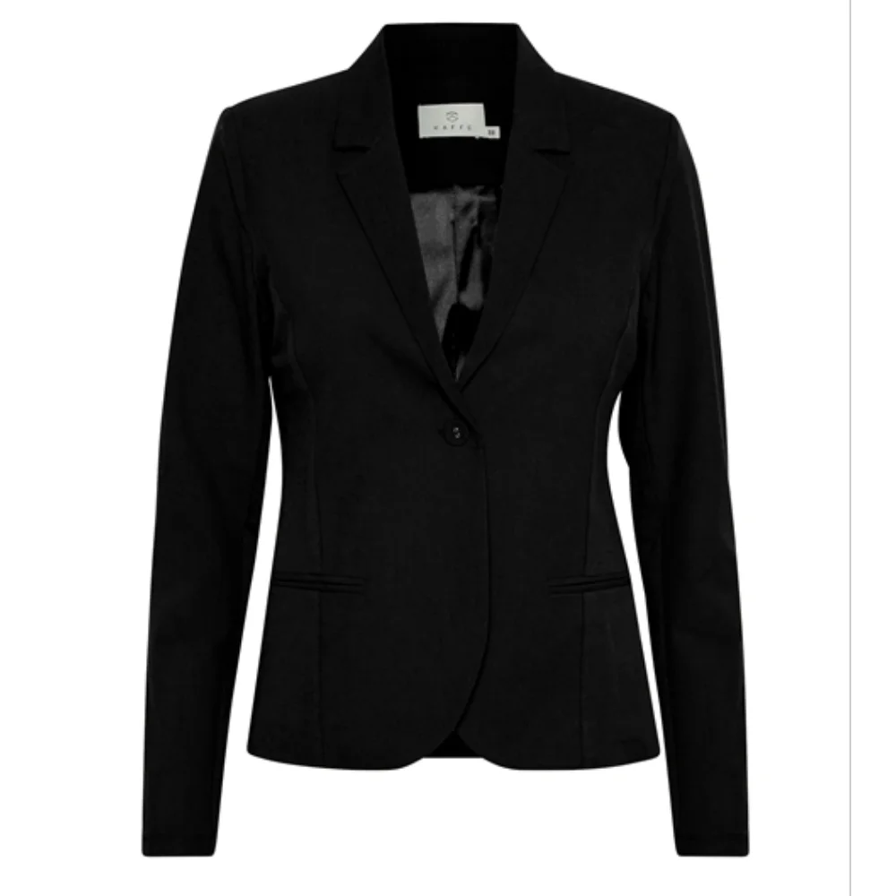 Women Jacket Kaffe Patchwork Harajuku 2022 Spring Autumn Summer Winter Street Button Clothes Fashion Casual Stylish Look Standard Black Collar Style Fit Easy Washable Ironable Fast Shipping Extra Gift Boxed