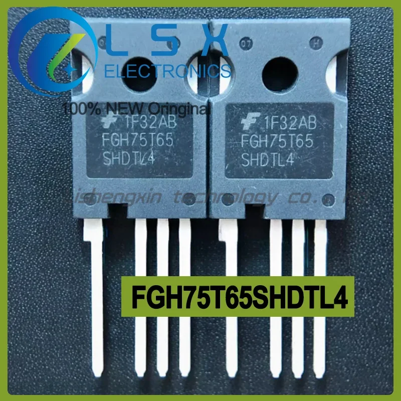 5pcs FGH75T65SHDTL4 FGH75T65SHD 75A 650V TO-247-4 New and Original