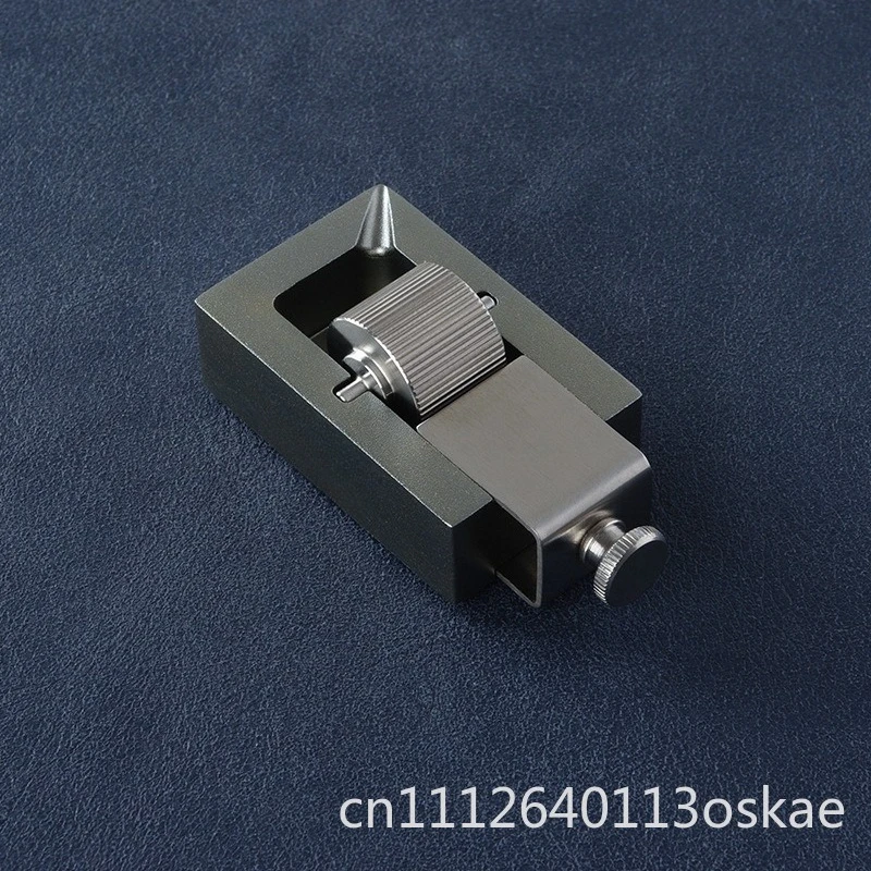 Side oil box fuel-saving easy to clean stainless thickness controllable handmade DIY leather goods leather tools 7032