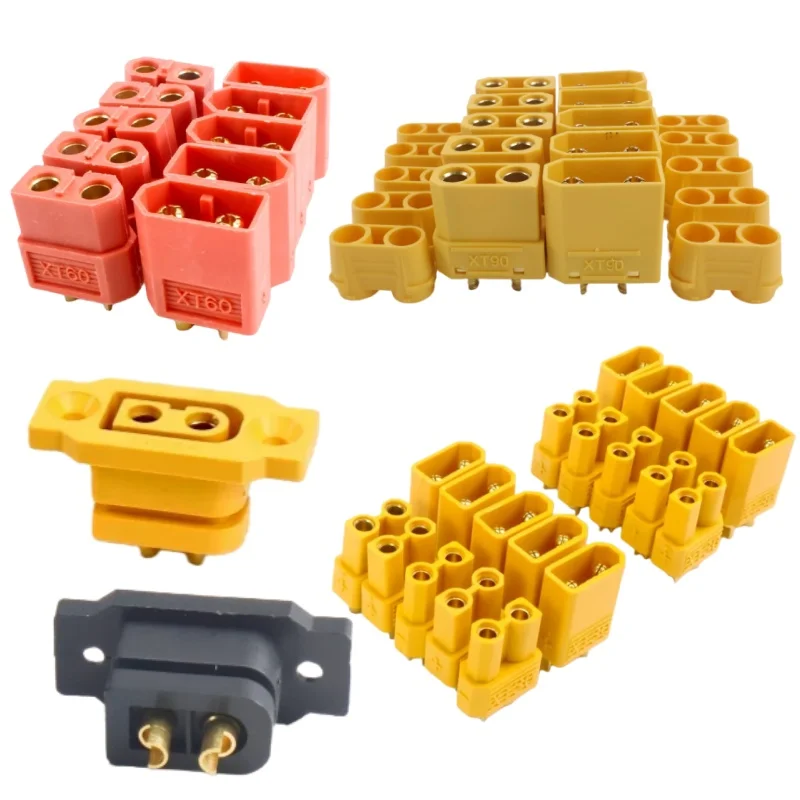 10/20 stücke XT60E XT-60 Männlich Weiblich XT30 XT90H Rundstecker Stecker Für RC Lipo Batterie Rc Drone Flugzeug zubehör Großhandel