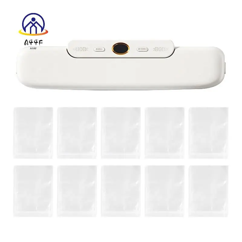 a44f-真空シーラー包装機食品真空シーラー10個の真空バッグ付き家庭用真空食品シール