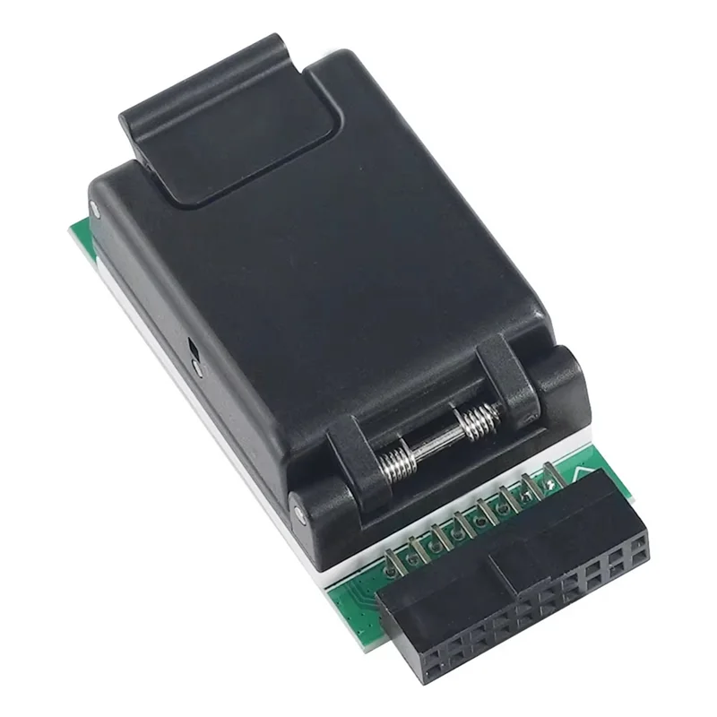 Para XGECU EMMC BGA221 enchufe adaptador para programador T48 V2.0 BGA153/169 BGA100 BGA162 soporte de sonda de doble cabezal