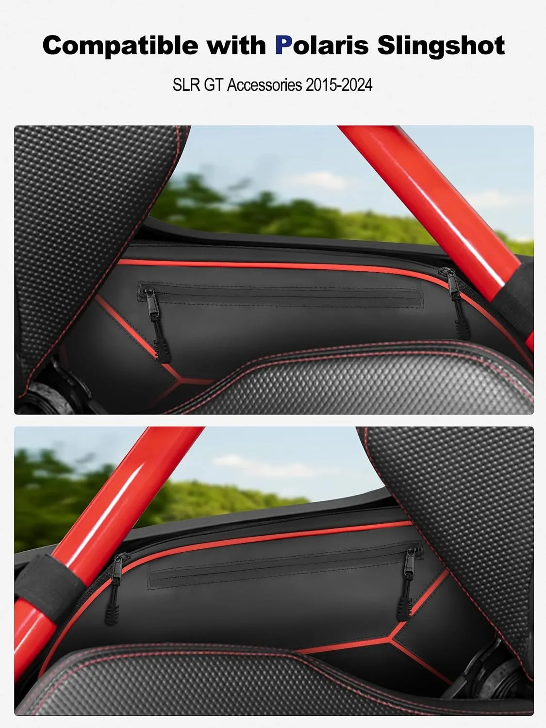 Waterproof Side Storage Bags for Polaris Slingshot 2015-2023 Models for Polaris Slingshot SL S LE SLR GT Accessories