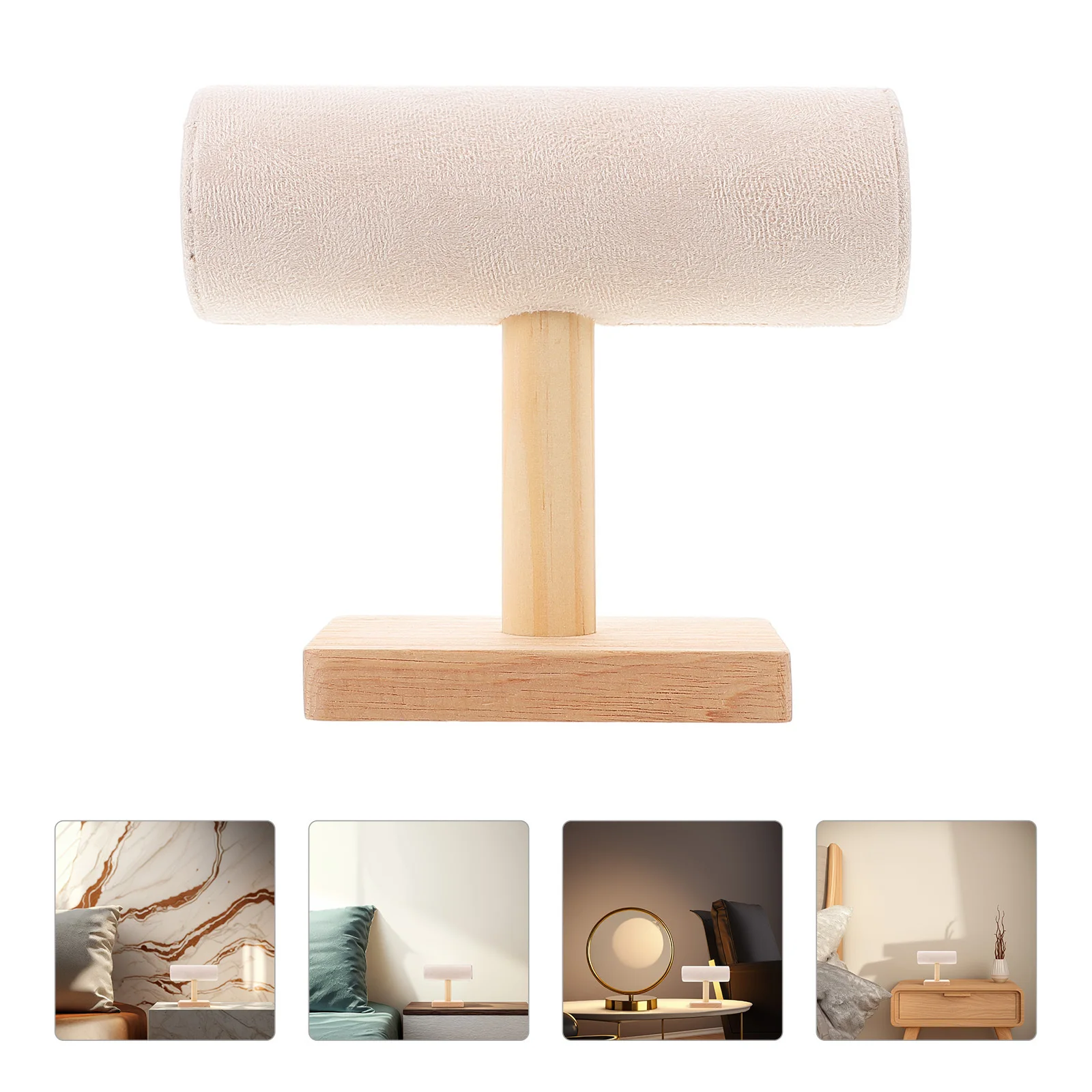 

Деревянный держатель для браслета, органайзер для ювелирных изделий, подставка для домашнего магазина, элегантный роскошный органайзер для браслетов, стеллаж для хранения ювелирных изделий