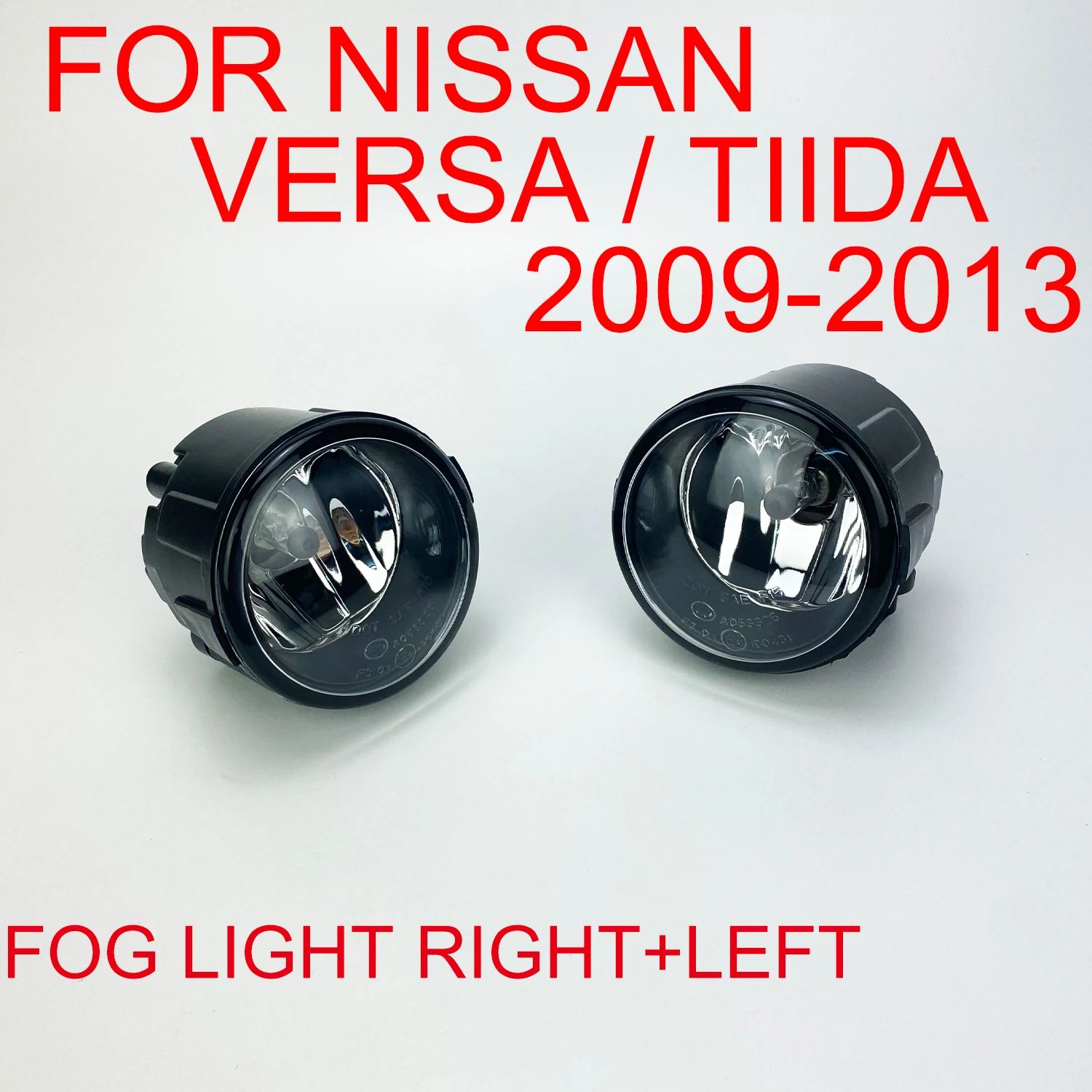 

Bumper Fog Light Lamp For Nissan Versa / Tiida 2009 2010 2011 2012 2013 Driver & Passenger Side Direct Replacement /Bulb H11 12V