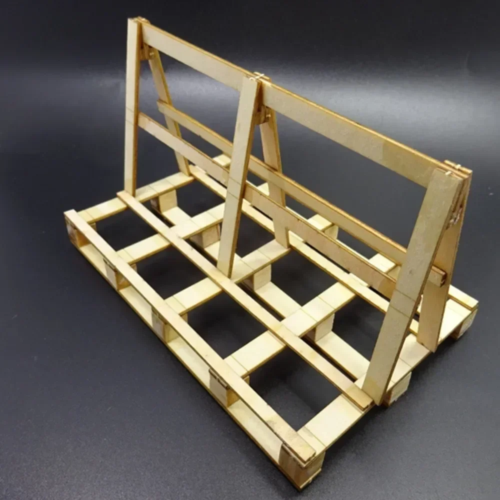 Mini Glass Transport Wooden Frame Support Model for Tamiya 1/14 RC Truck Tipper Scania Actros RC Crawler TRX4 SCX10