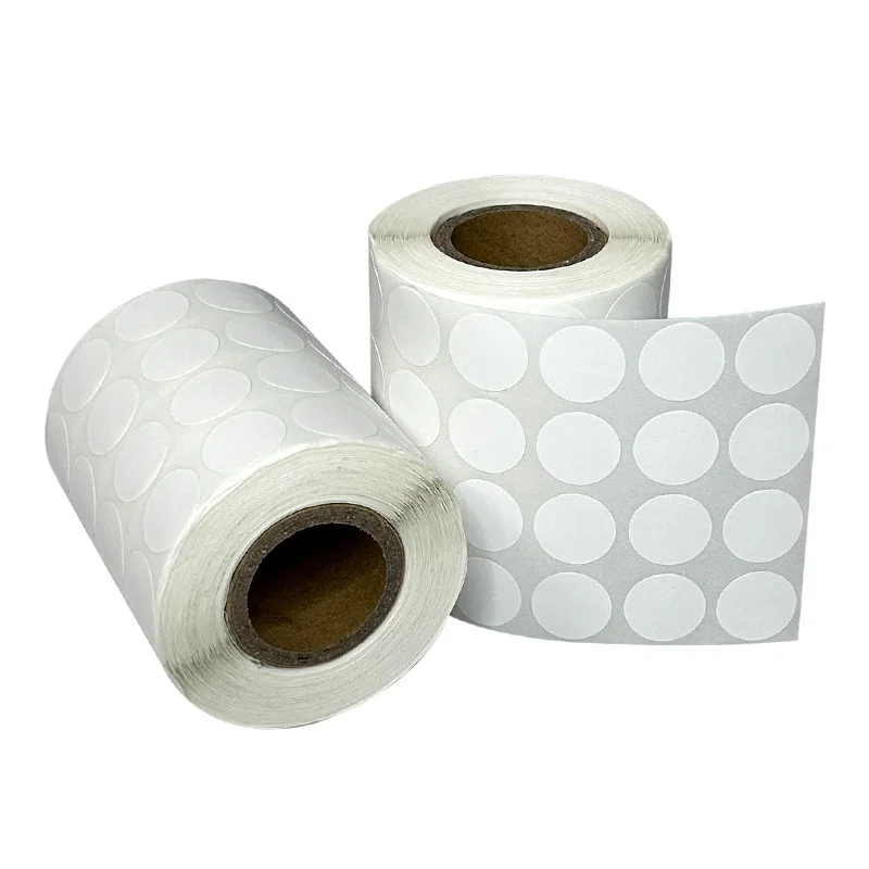 1 Roll White Dot -Coded , for Document Organization, Highlighting Key Points and Office Management