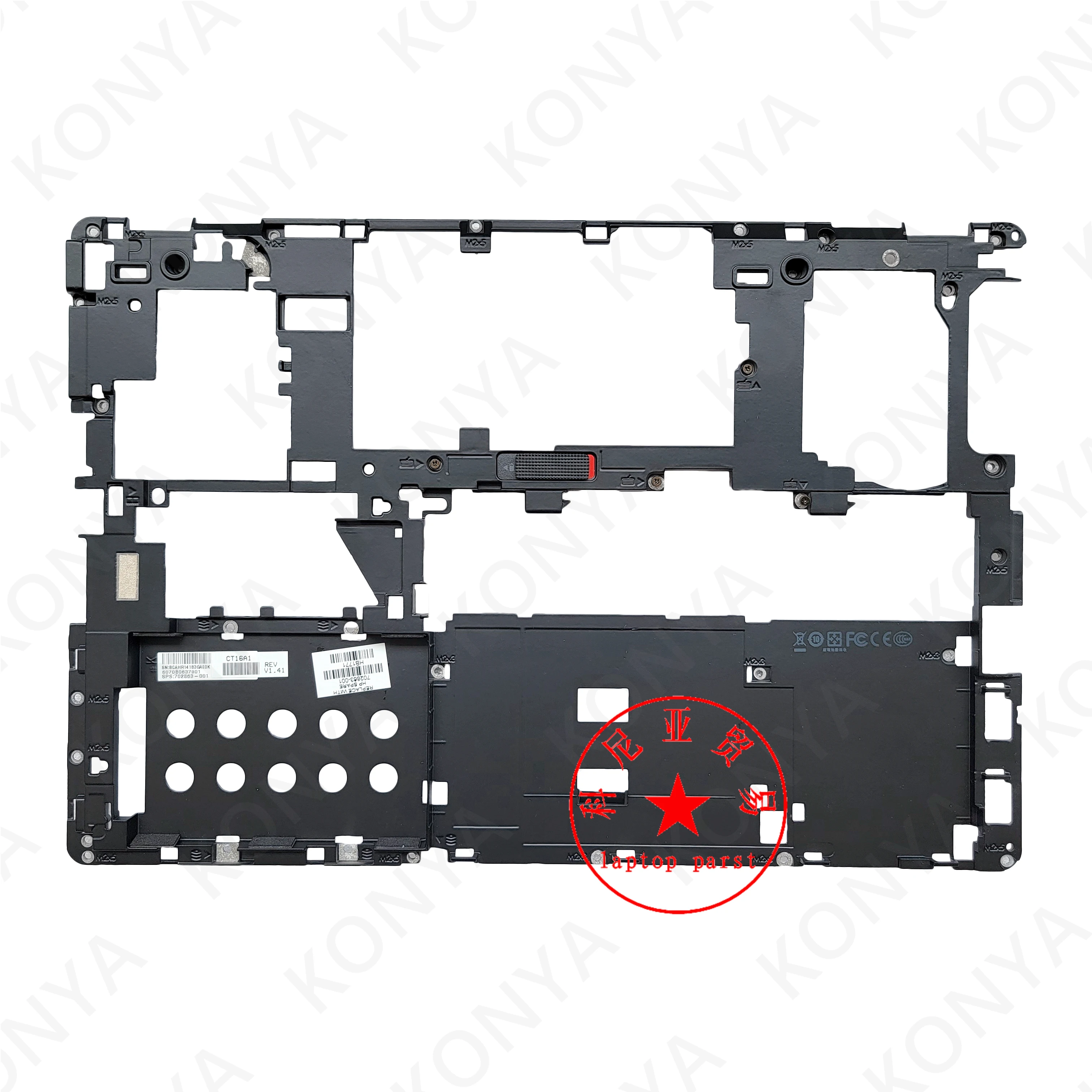 Imagem -06 - Original para hp hp Elitebook Folio 9470m 9480m Série Portátil Lcd Capa Traseira Moldura Dianteira Palmrest Case Inferior 748350001 Novo