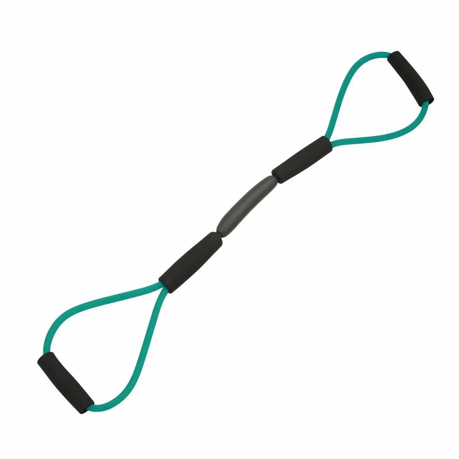 Gym Resistance Bands for Boxing 8 Figure Foam Handle TPE Band for Striking Arts Exercise Speed Training Equipment Kit