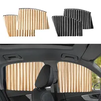 2/4PCS Magnetic Car Sunshade Window Curtain Auto Window Sun Shade Privacy Sun UV Protection Window Shield Interior Accessories