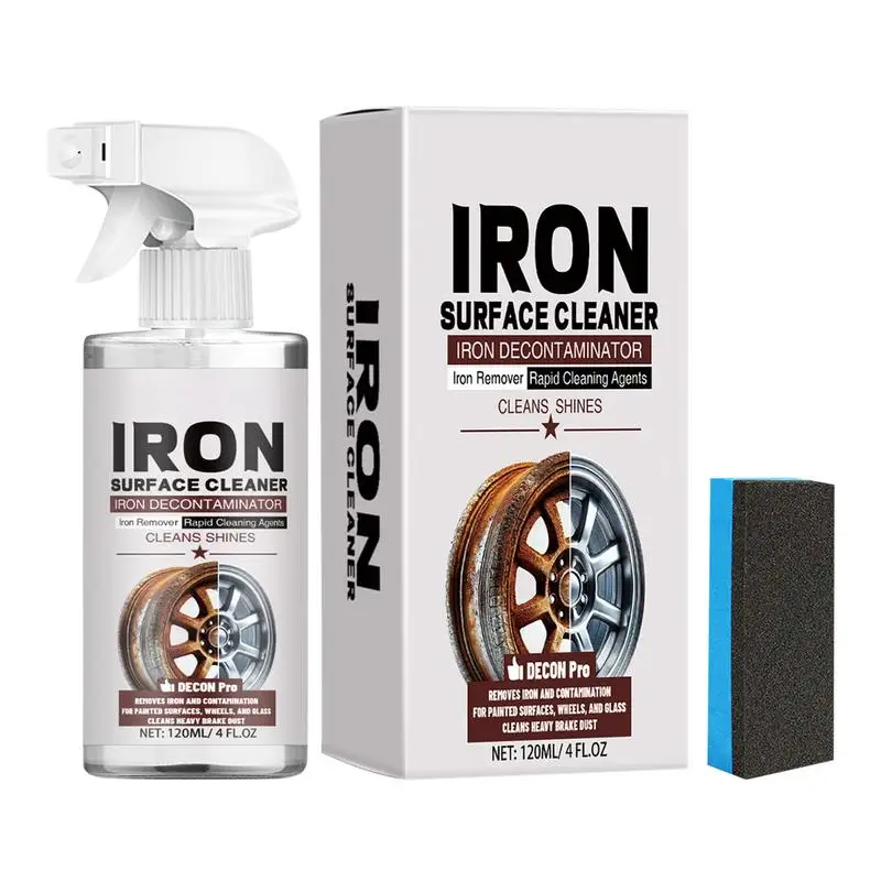 

For Refer To Description Rim Rust Cleaner 120ml Car Wheel Tire Rust Cleaner Deep Cleaning Car Detailing Car Paint Coating