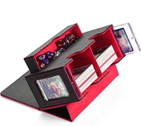 Exquisita ventana, caja de almacenamiento de tarjetas de gran capacidad, caja de colección de almacenamiento de tarjetas de juego de juguete, se adapta a tarjetas Yugion