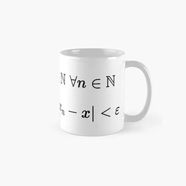 Formal Definition Of A Limit Sequence V  Mug Picture Coffee Image Design Gifts Drinkware Simple Cup Printed Tea Photo