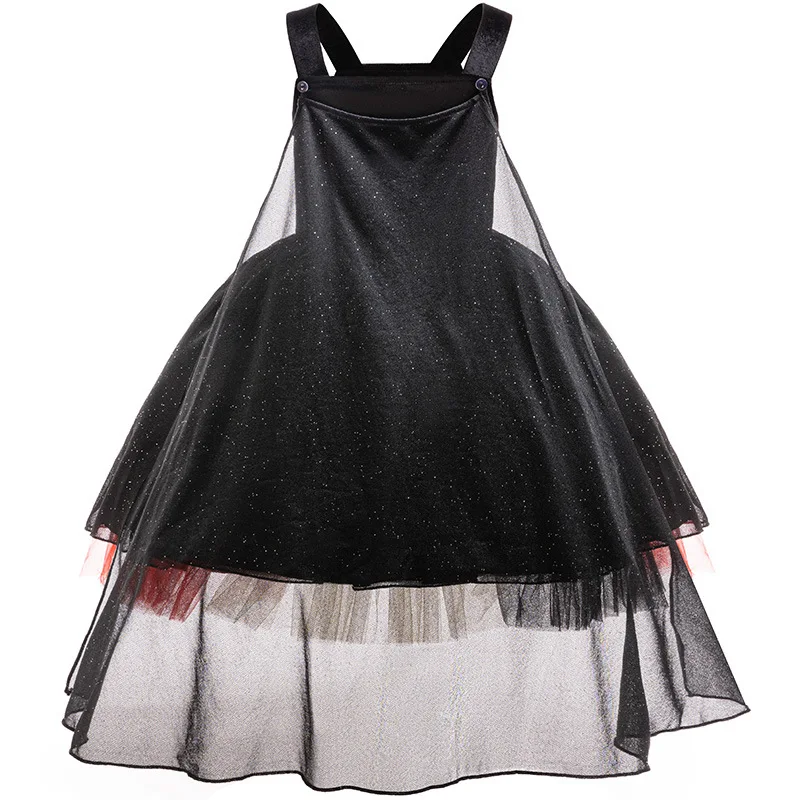 Children Wizard Cosplay Dress Halloween Costume Magic Movie School Formal Uniform Witch Role-play Girls Party Dresses Carnival