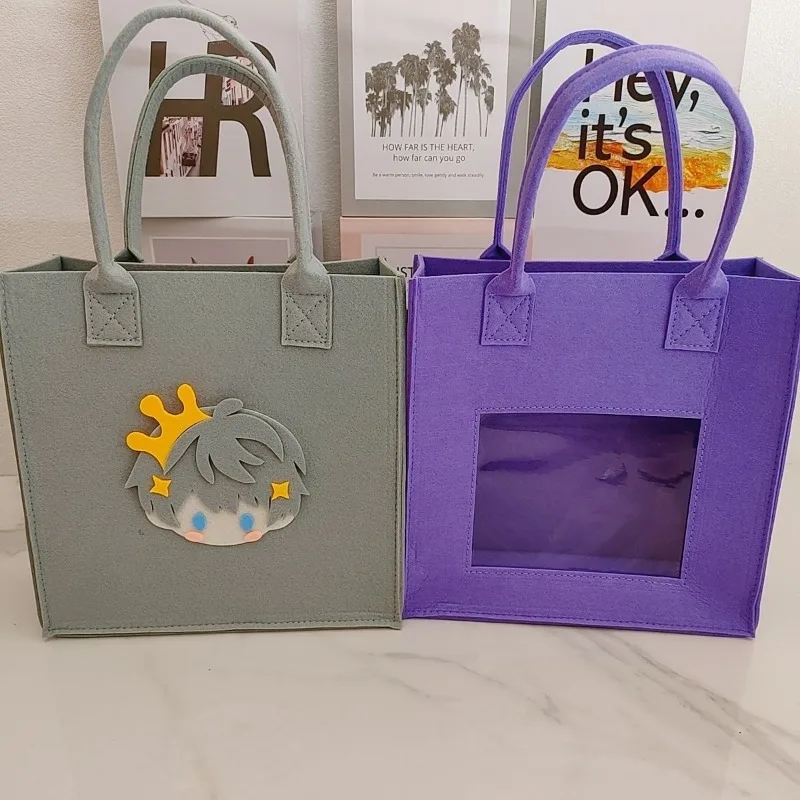 新しい愛と Deespace ザビエル Rafayel ゼインかわいいかわいいシンプルな三次元フェルトバッグ漫画絶妙な通勤パックギフト