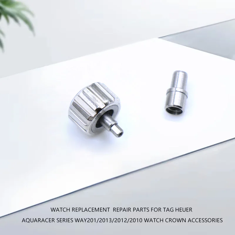 Watch Replacement Repair Parts For Tag Heuer Aquaracer Series WAY201/2013/2012/2010 Watch Crown Accessories