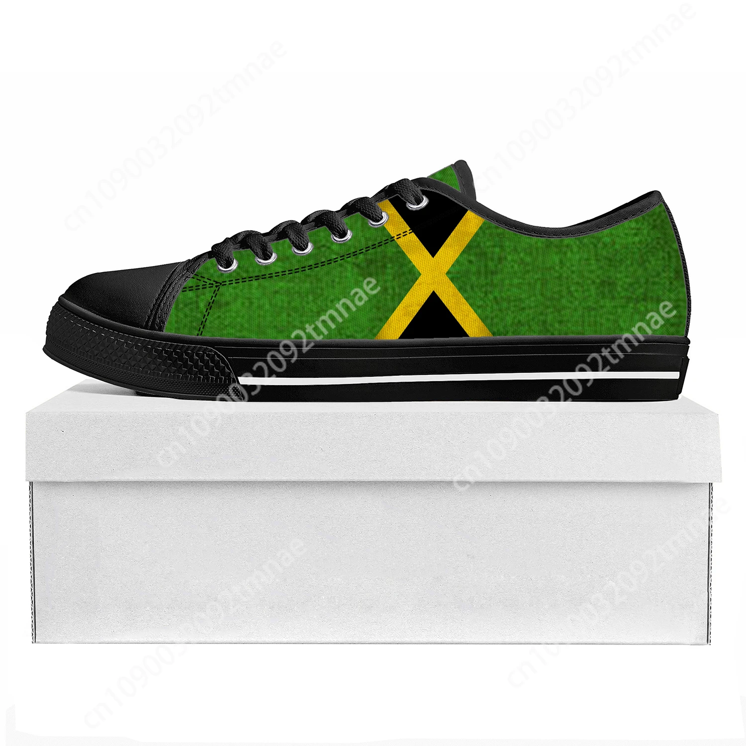 Jamaican Flag Low Top High Quality Sneakers Mens Womens Teenager Canvas Sneaker Jamaica Prode Casual Couple Shoes Custom Shoe