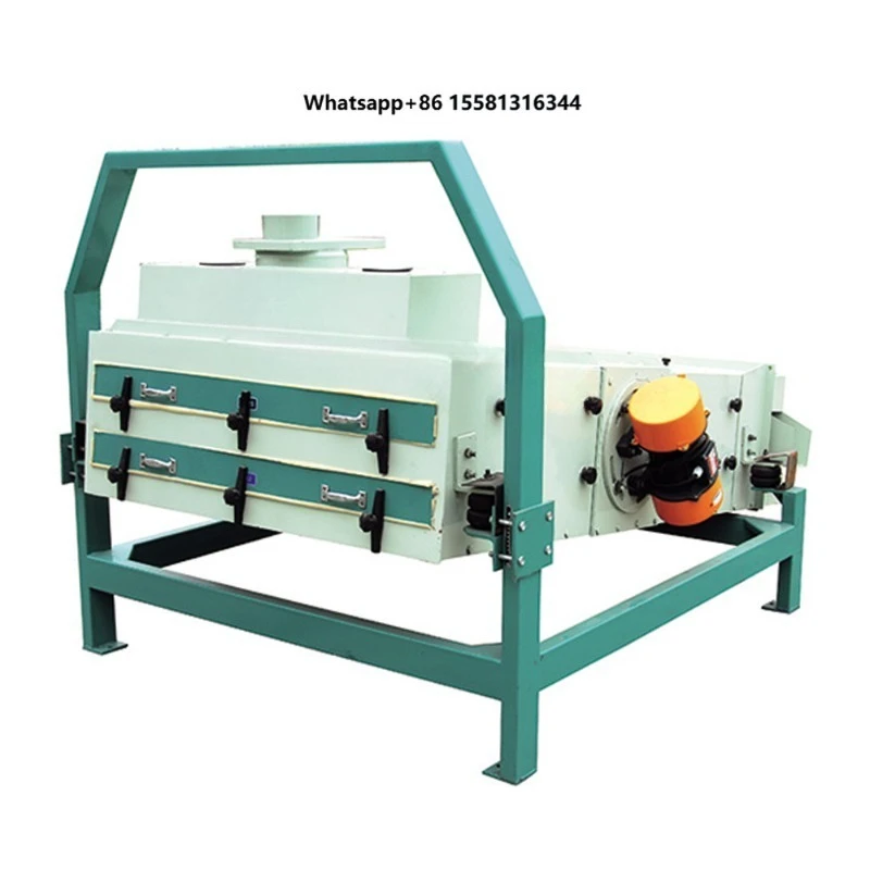 Jingliang Motorized Multifunctional Grain Gravity Seed Cleaning Vibrating Separator Processing Machine with 1 Year Warranty