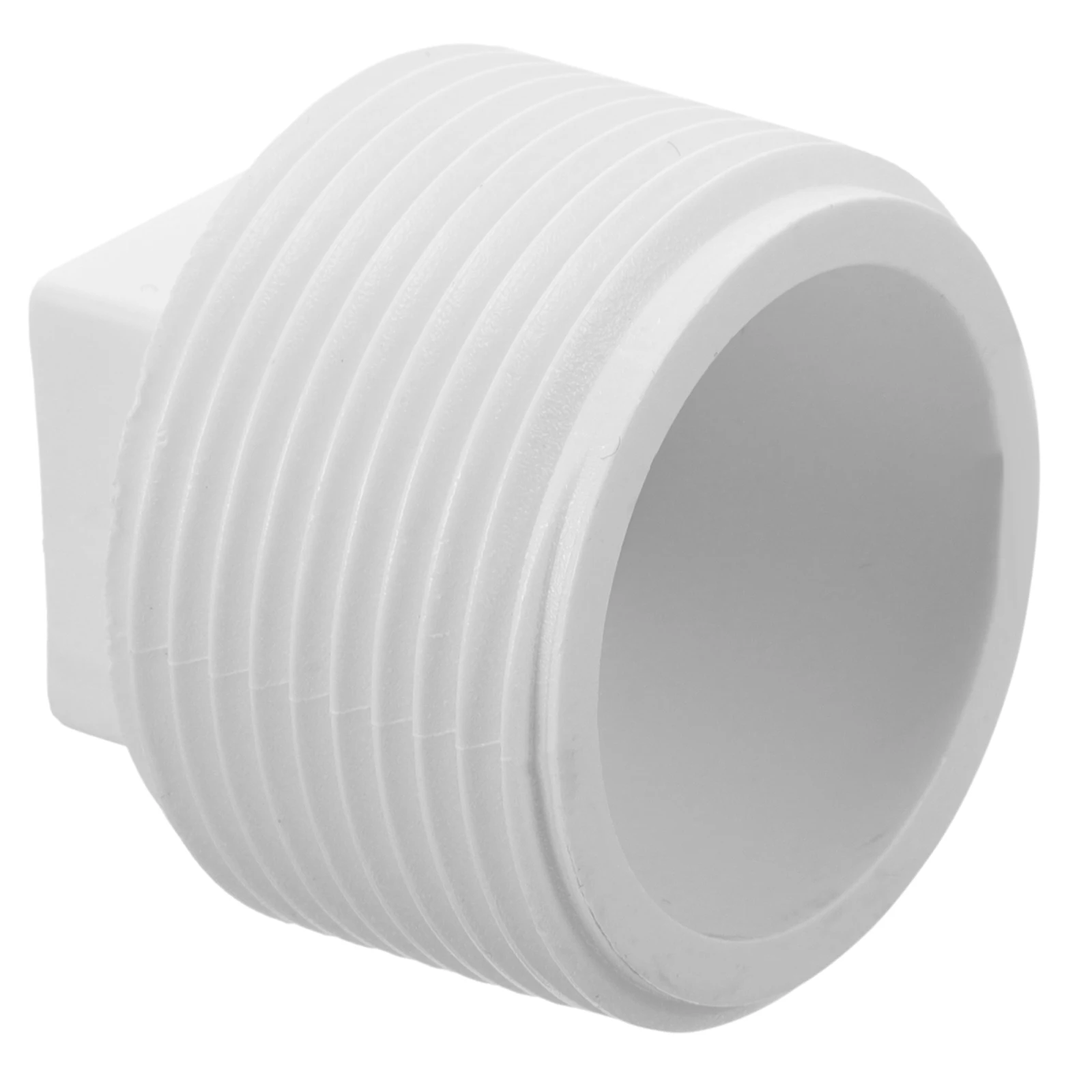 

PVC Pipe Plug Fittings Sprinkler Caps End Threaded Design Irrigation Pool Systems Water Pipe Plugs Coupling Accessories White