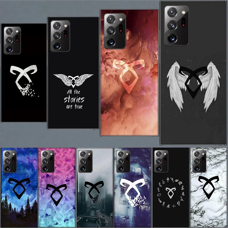 Mortal Instruments City Of Bones TPU Case for Samsung A55 A35 A25 A15 A05S Note 20 Ultra 10 Lite 9 8 M52 M51 M32 M31 M21 J8 J6