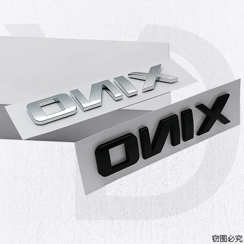 Эмблема на задний багажник автомобиля из АБС-пластика для Chevrolet ONIX, 3D-значок с названием, боковой декоративный аксессуар, наклейка на автомобиль.