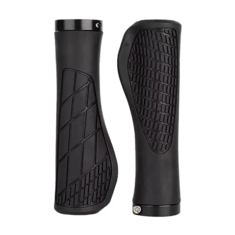 

1Pair MTB Bike Handlebar Grips Anti-skid Comfortable Lockable Soft Rubber Cycling Parts
