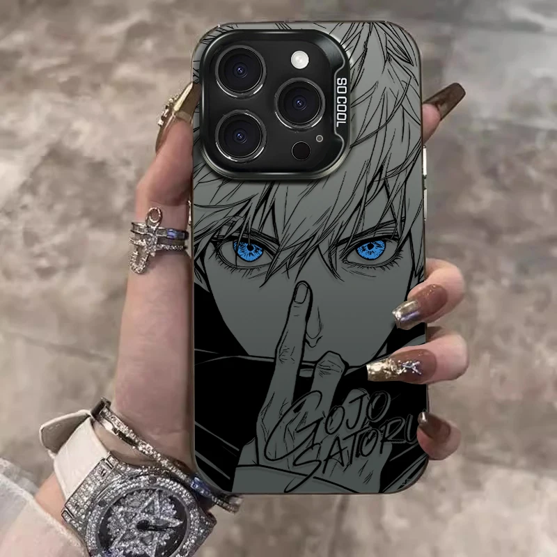 Gojo Satoru Signature New Phone Case for Oppo Reno15 Reno14 Reno13 Reno12 Reno11 Reno10 Reno8 Reno7 Z F T Pro Plus 5G Back Cover