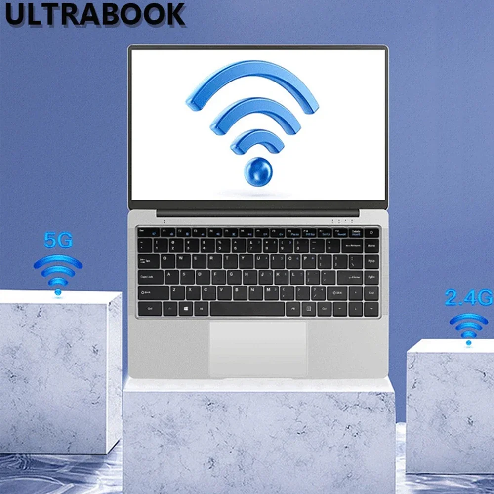 14.1 Polegada 128GB 256GB 512GB 1TB SSD Windows 11 Pro 4 Core Inte Laptop Intel Portátil Laptos Estudante Notebook Dual Core Laptop