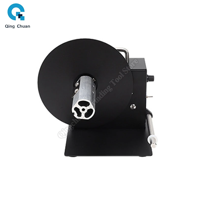 Automatic Label Rewinder Tag Bar Code Barcode Rewinder Bidirectional Paper Roll Machine Winder