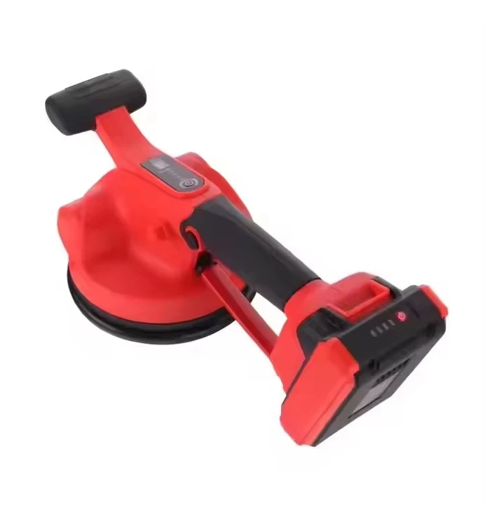 Profissional 21v colocando telha vibratória portátil telha de pavimentação elétrica 9392 vibrador telha máquina niveladora automática