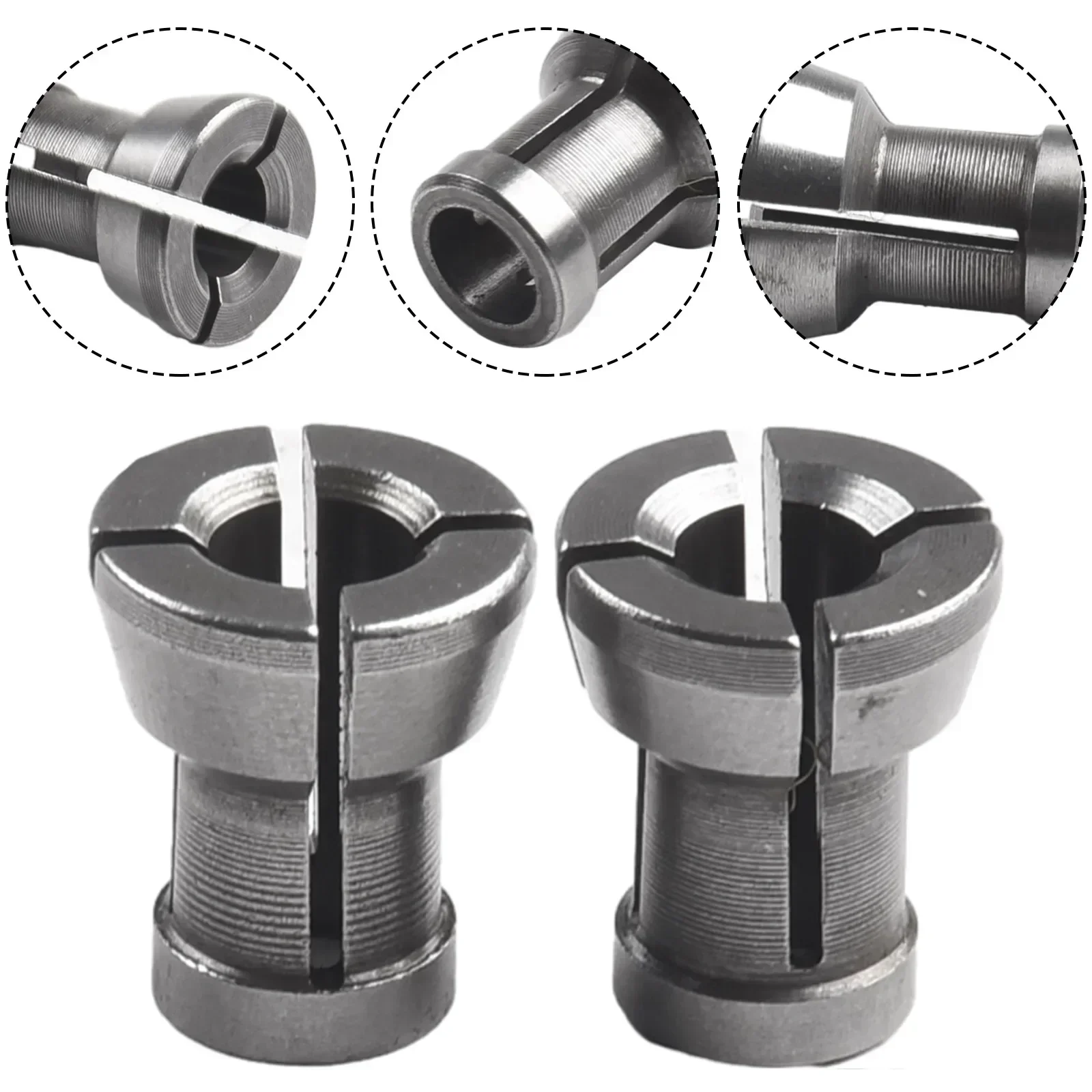 

Адаптер цангового патрона M17 с гайкой 6/6,35/8/9,5/10 мм, гравировальный станок по дереву, электрический фрезерный станок, аксессуары для фрез