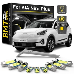 BMTxms 10Pcs Canbus For KIA Niro Plus PBV 2022 2023 Car LED Interior Light Bulb Kit Vehicle Indoor Reading Trunk Lights No Error