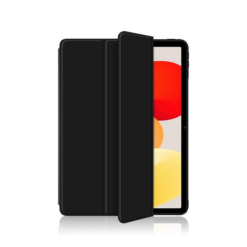 HUWEI para Xiaomi Redmi Pad SE funda de 11 pulgadas 2023 funda con soporte abatible triple para Redmi Red Mi Pad SE Tablet cubierta de suspensión automática