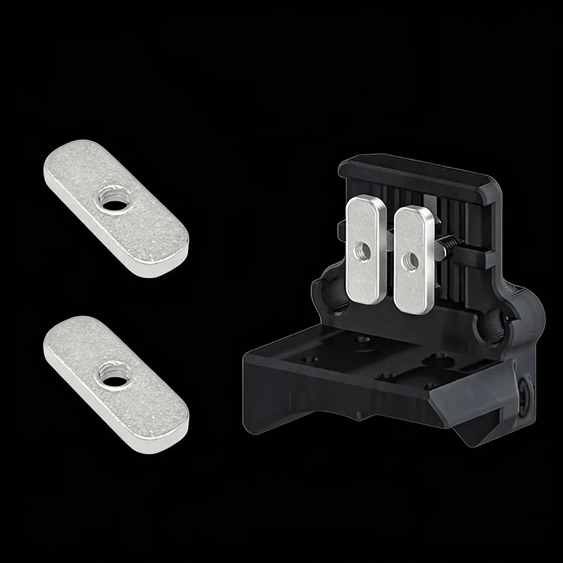 

Nickel Plated Carbon Steel Timing Belt Fixing Nuts for VORON 0/0.1/0.2 Makerbeam XL M3 T-Nut Stable Installation Durable