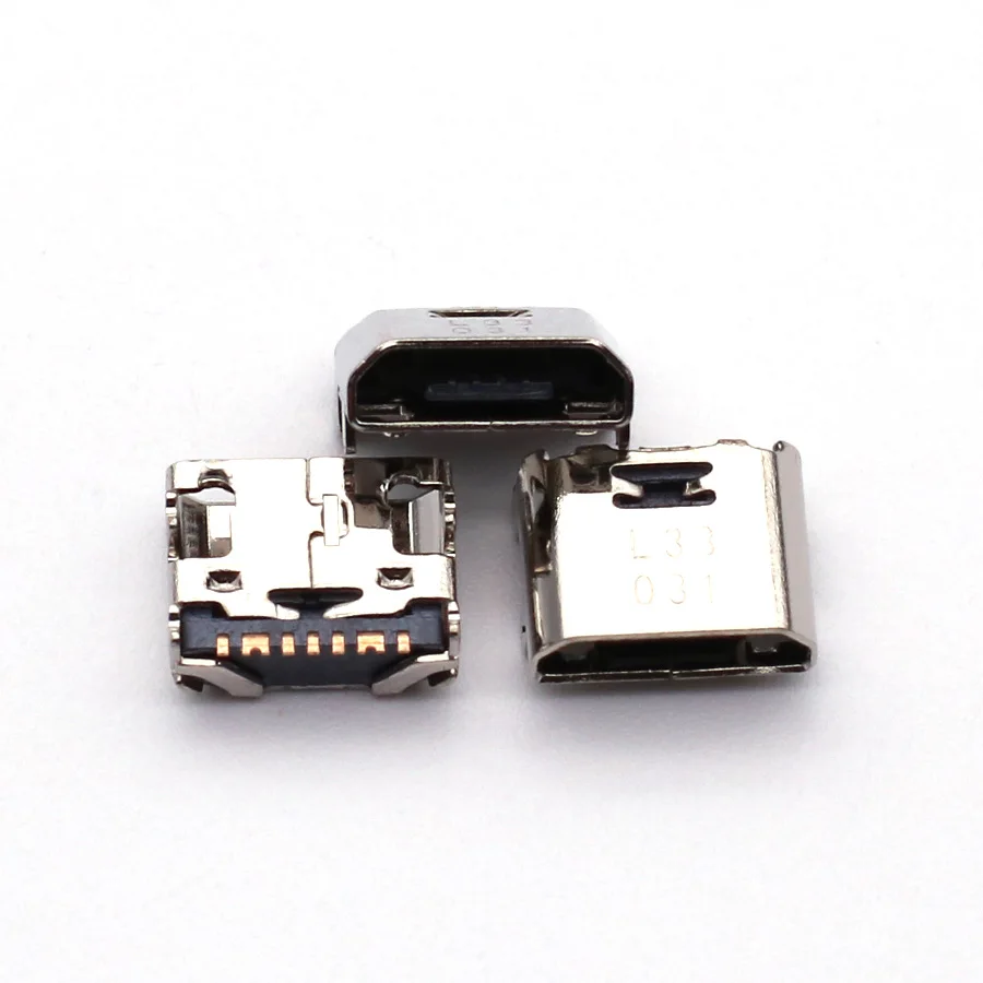 10-100pcs 7 Pin USB Charger Connector Mobile Charging Port For Samsung Galaxy Tab E T560 SM-T561 Tab 3 Lite T111 T110 T113 T116