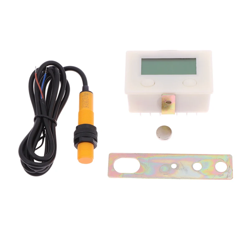 Proximidade Digital Industrial Interruptor Sensor Magnético, Digital Eletrônico, 5 Display, Punch Counter, Indução Automática