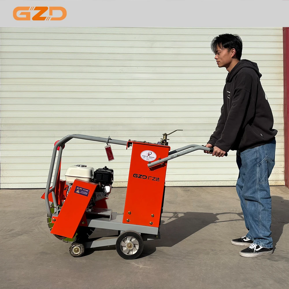 GZD Customized Professional Factory 600 Q500 300 Blades Road Saw Cutting Machine Concrete Cutter