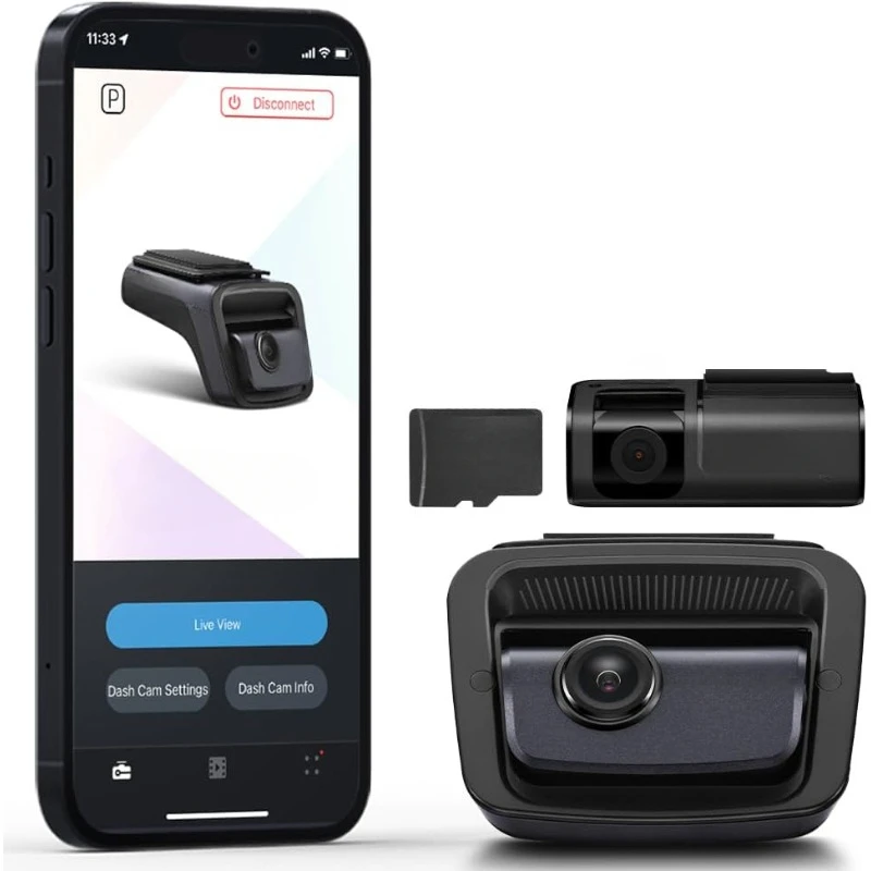 4K Front Dash Cam, 2K Rear Cam, STARVIS 2 Sensor Night Vision, Car Camera 5GHZ Wi-Fi GPS Radar Buffered Parking Mode